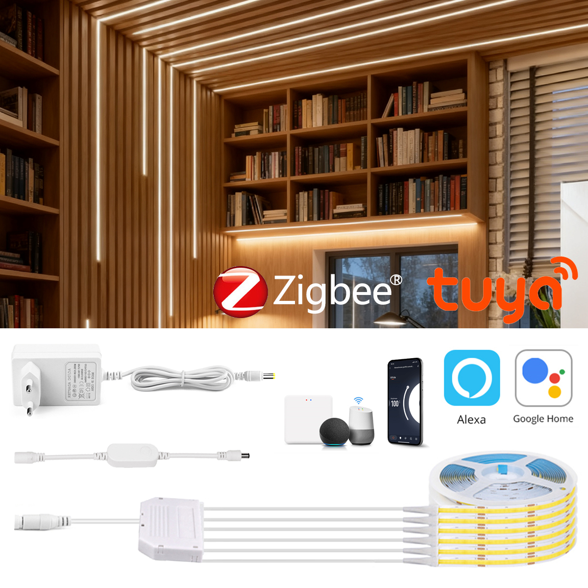 Zigbee Coordinator Stick - Tuya Zigbee Smart Home LED Wall