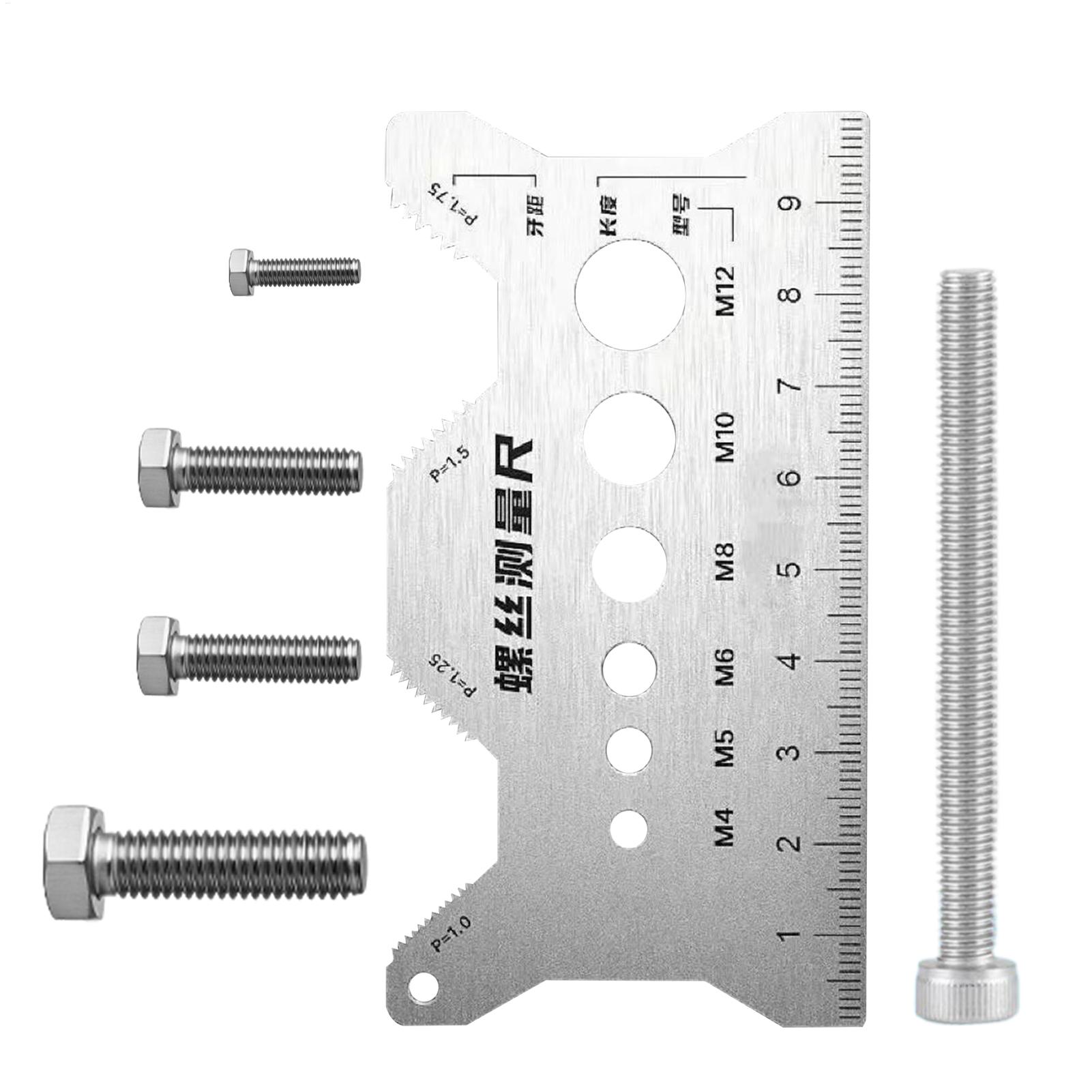 Home Automation System Diy - Bolt Gauge Bolt Identifier Sizer Stainless