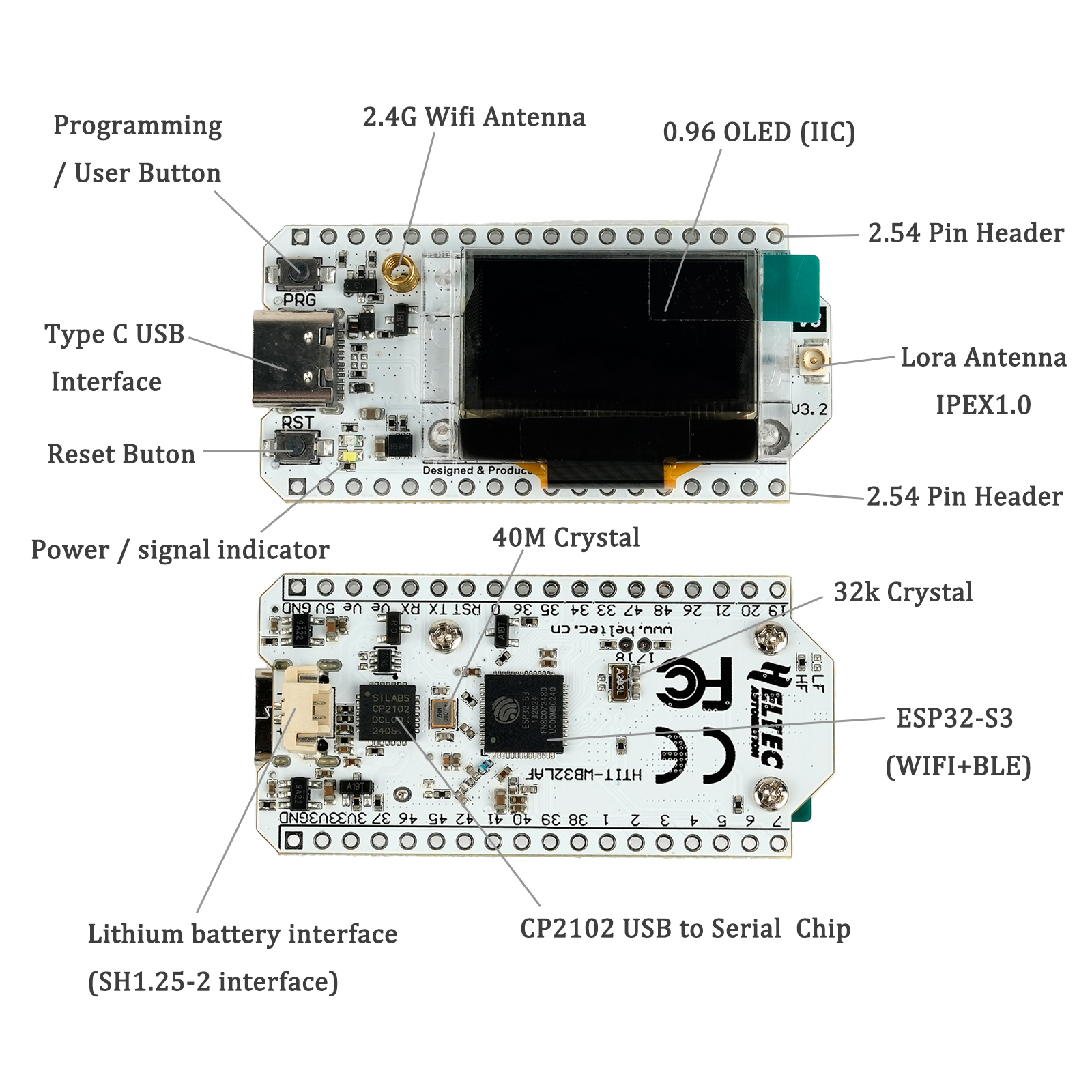 2Sets LoRa32 V3 868MHz 915MHz  - Smart Home Automation Diy 리뷰 및 가격
