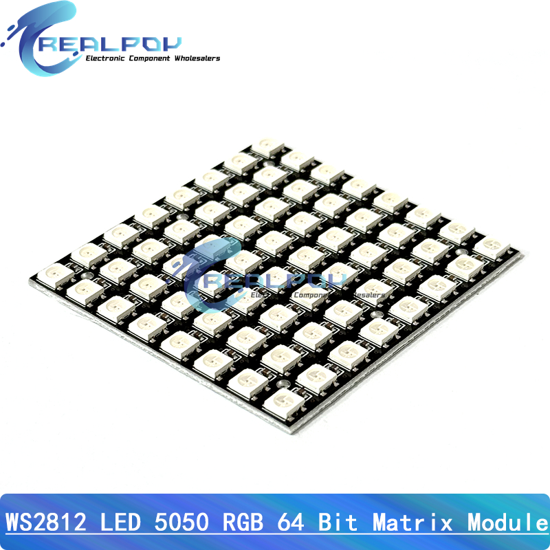 WS2812 LED 5050 RGB 8x8 64 Bit - Rgb Led Matrix 8X8 리뷰 및 가격