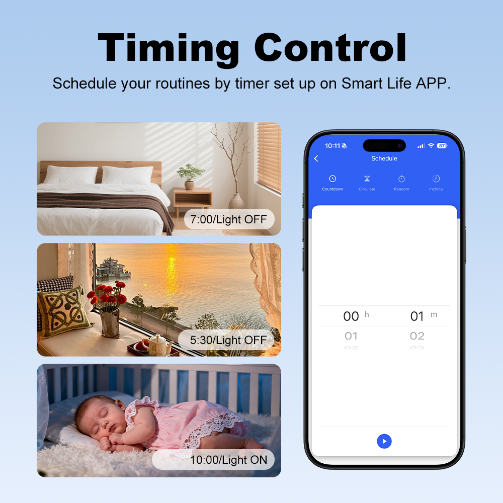 For Tuya WIFI 10A Smart Light  - Smart Home Automation Diy 리뷰 및 가격