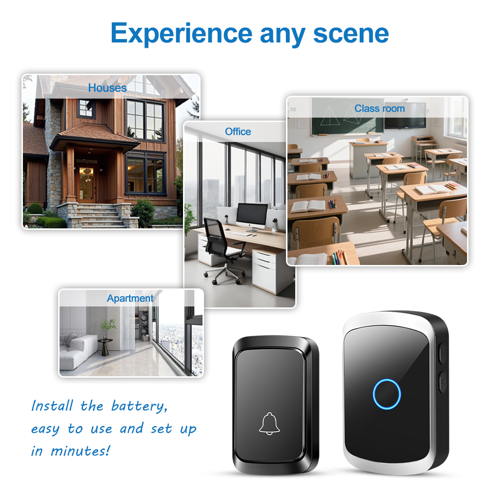Smart Wireless Doorbell Door C - Smart Home Automation Diy 리뷰 및 가격