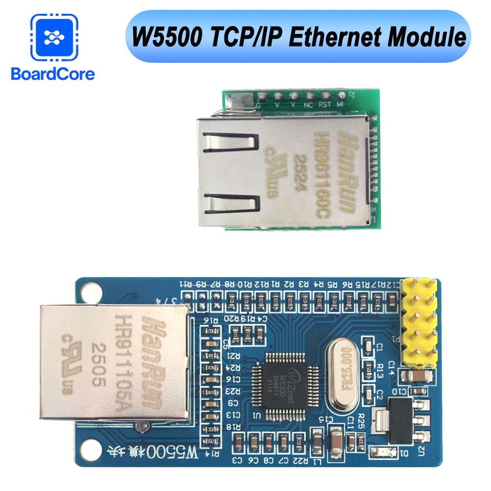 1PC 3.3V W5500 Chip New SPI to - Ethernet Module W5500 리뷰 및 가격
