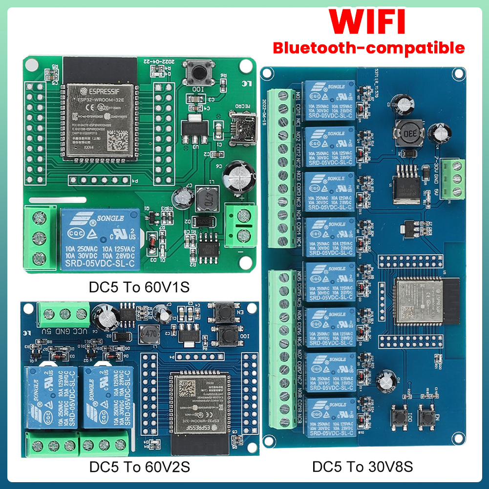 ESP32 Power Supply Module 1/2/ - Relay 8 Channel Board 리뷰 및 가격