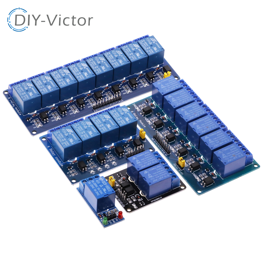 1 2 4 6 8 Channel DC 5V 12V Re - Relay 8 Channel Board 리뷰 및 가격