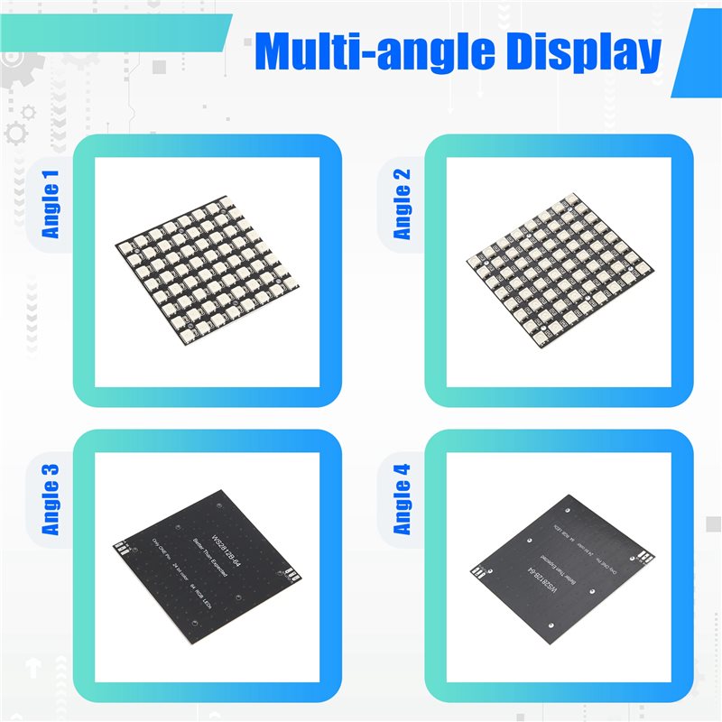 2025 Trend WS2812 LED 5050 RGB - Rgb Led Matrix 8X8 리뷰 및 가격