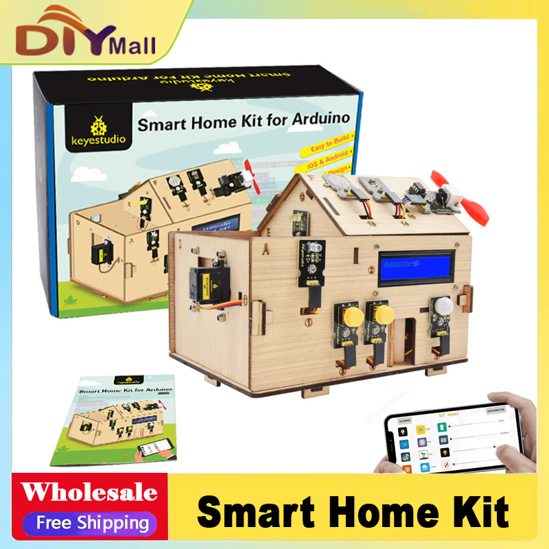 Keyestudio Smart IoT Home Kit  - Diy Automation Projects 리뷰 및 가격