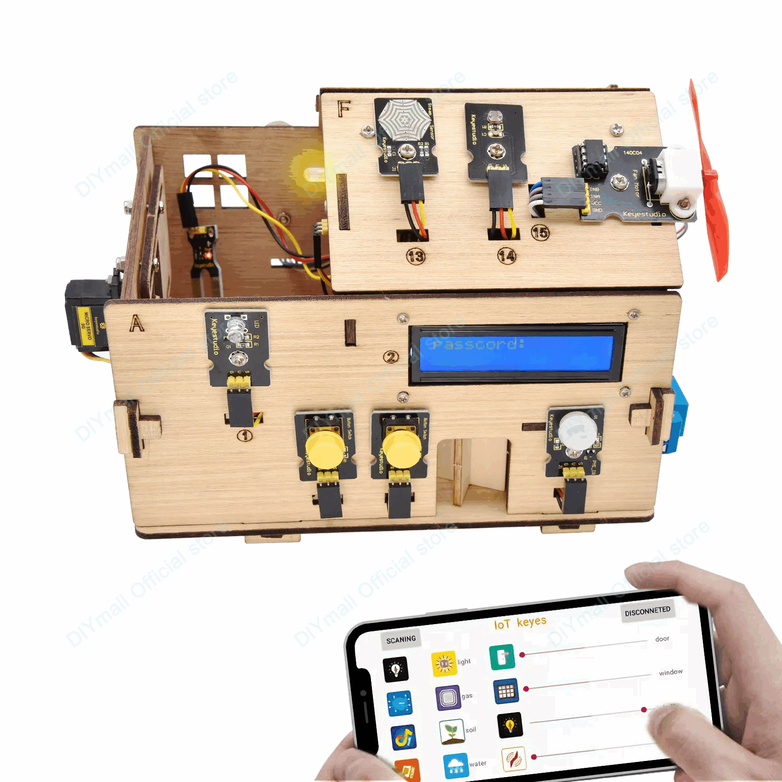 Keyestudio Smart IoT Home Kit  - Diy Automation Projects 리뷰 및 가격