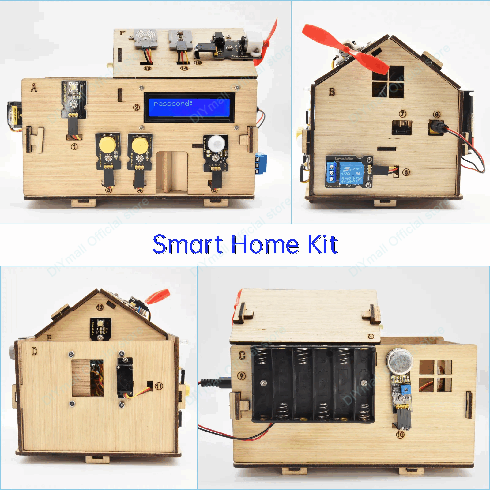Keyestudio Smart IoT Home Kit  - Diy Automation Projects 리뷰 및 가격