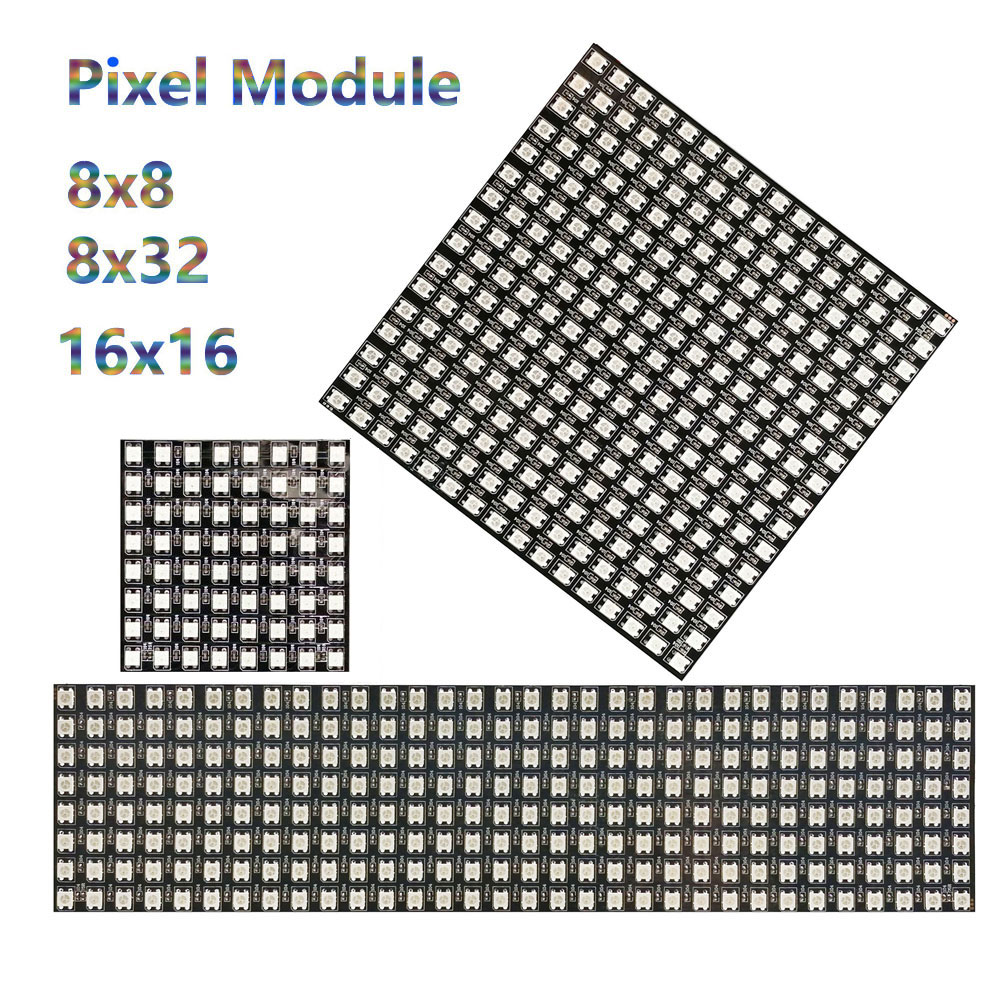 DC5V WS2812B 8*8 16*16 8*32 Fl - Rgb Led Matrix 8X8 리뷰 및 가격