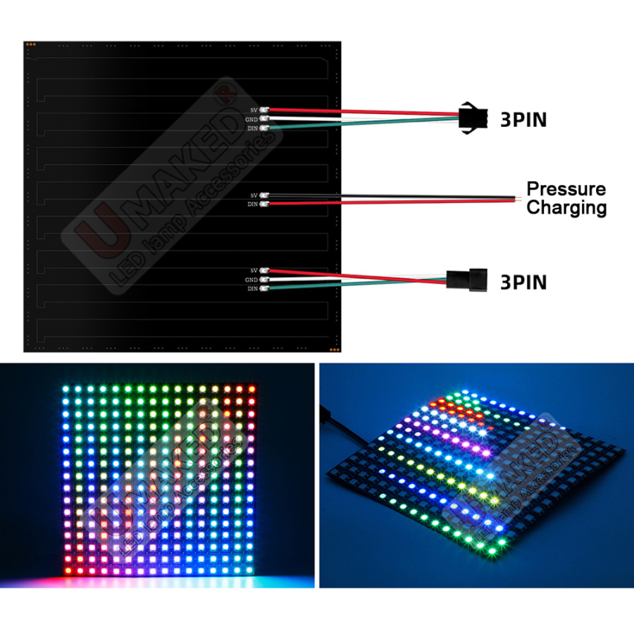 2pcs WS2812B Individually Addr - Rgb Led Matrix 8X8 리뷰 및 가격