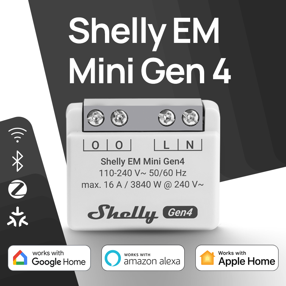 Shelly EM Mini Gen4 Matter Com - Shelly Relay Module 리뷰 및 가격