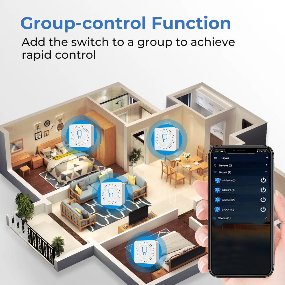 For Tuya Mini Smart WiFi Switc - Smart Home Automation Diy 리뷰 및 가격