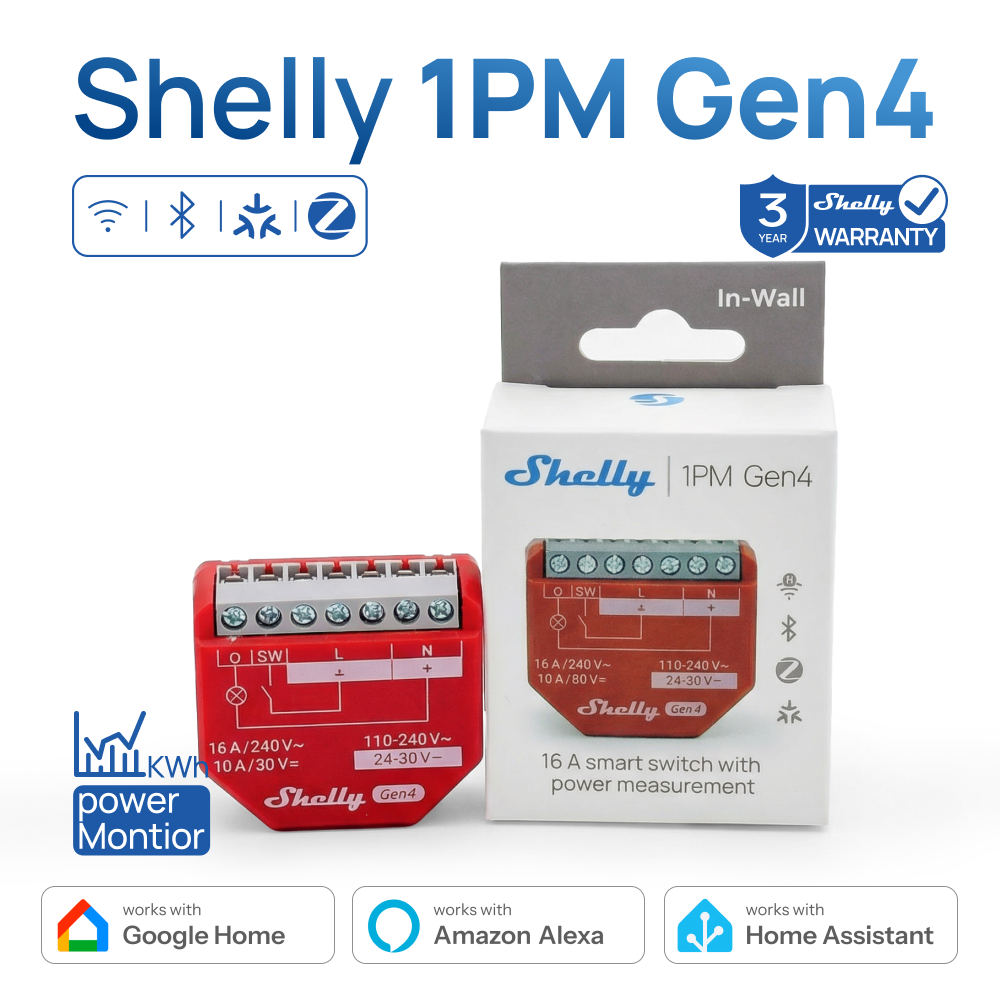 Shelly 1PM Gen4 Zigbee Disposi - Shelly Relay Module 리뷰 및 가격