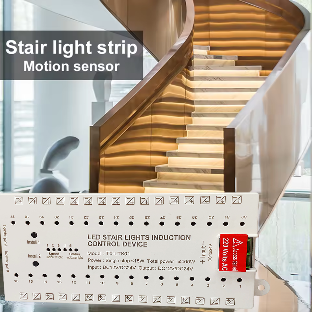 TX-LTK01 Stair Step LED Contro - Motion Sensor Pir Wired 리뷰 및 가격