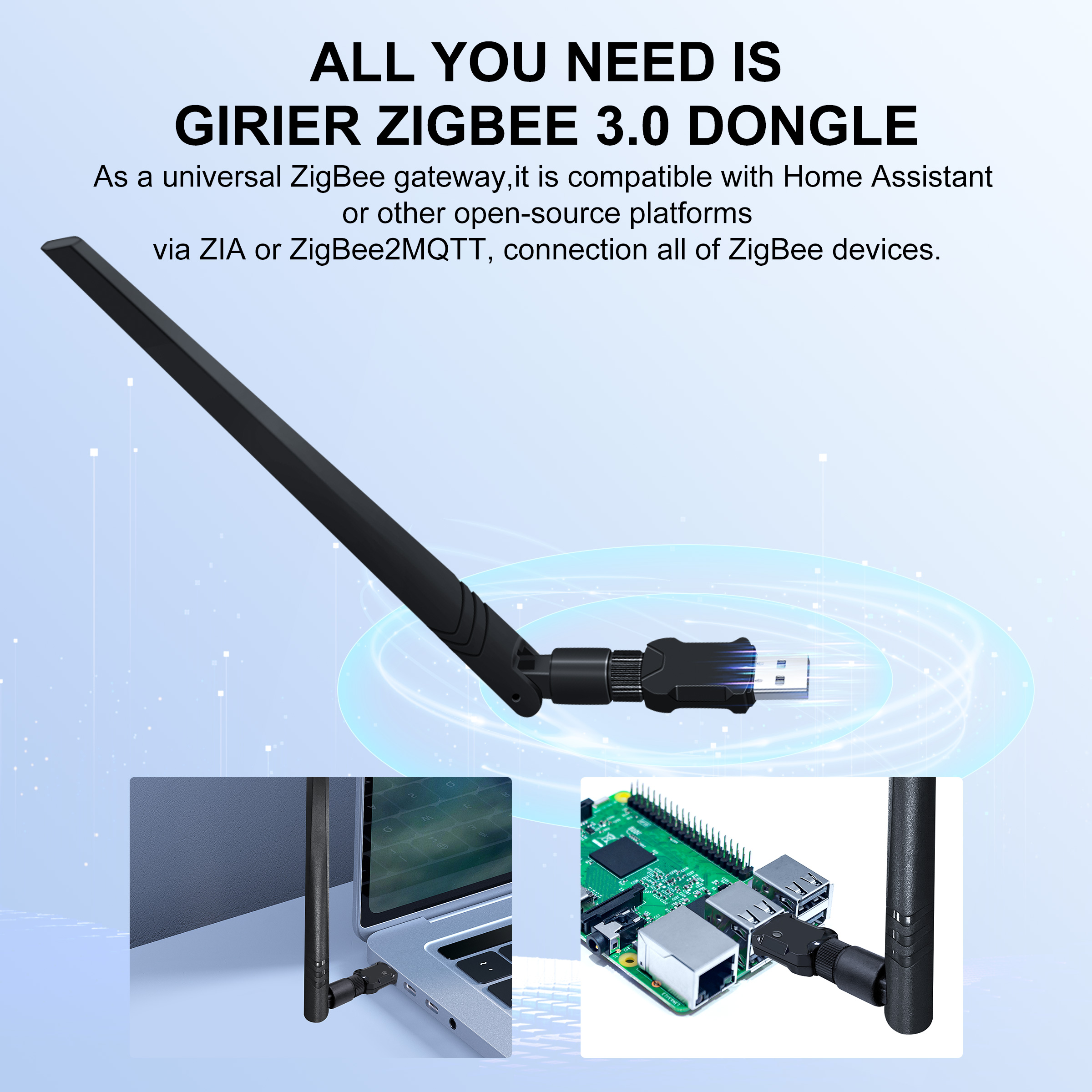 GIRIER ZigBee 3.0 Dongle USB G - Zigbee Coordinator Stick 리뷰 및 가격