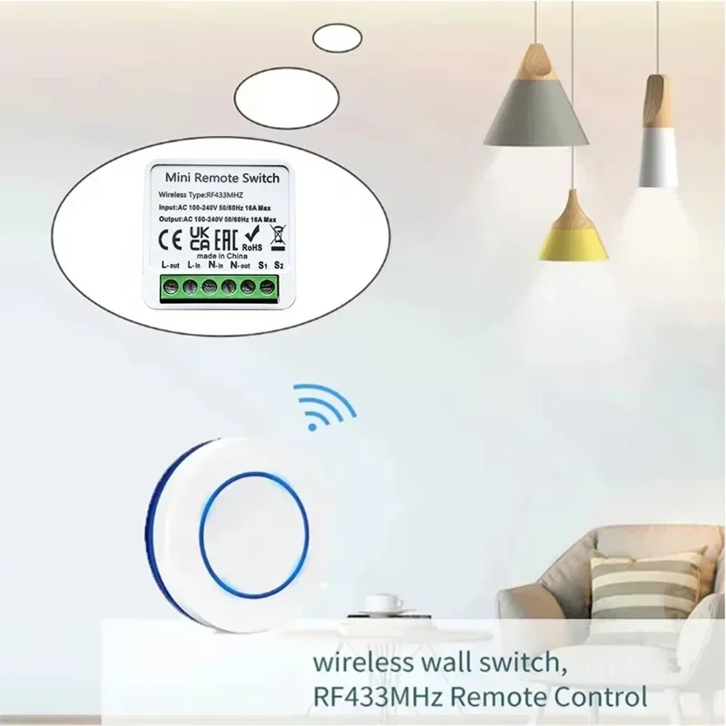 RF 433MHz Smart Wireless DIY R - Home Automation Panel Diy 리뷰 및 가격