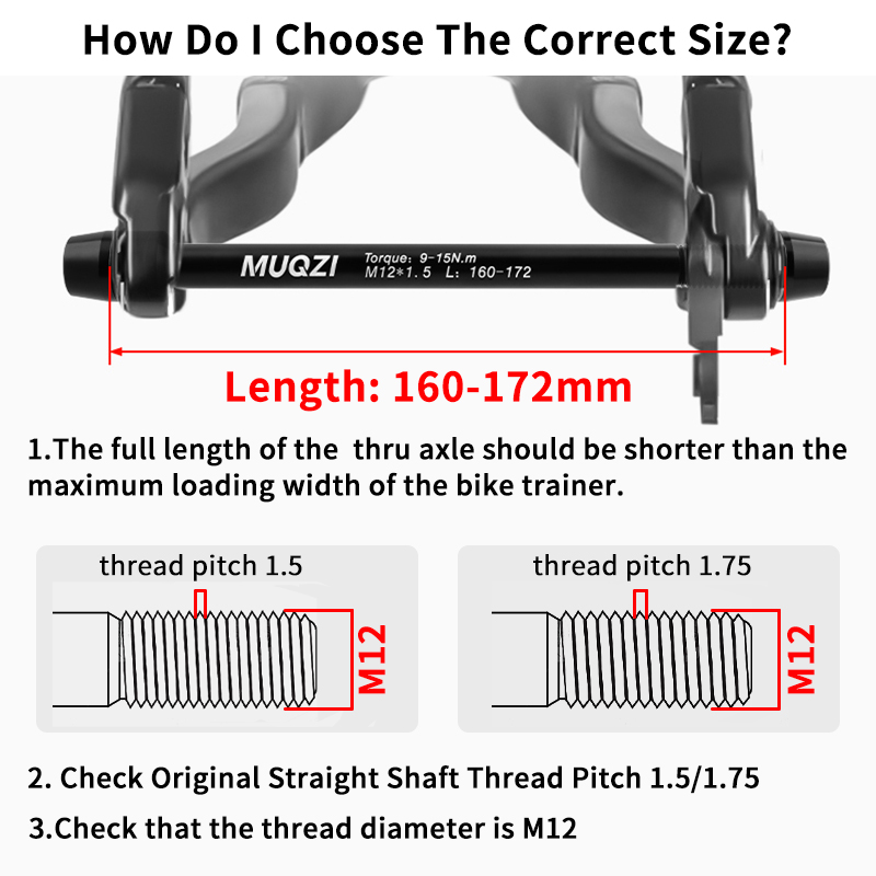 MUQZI Trainer Thru Axle Adapte - Matter Hub Thread 리뷰 및 가격
