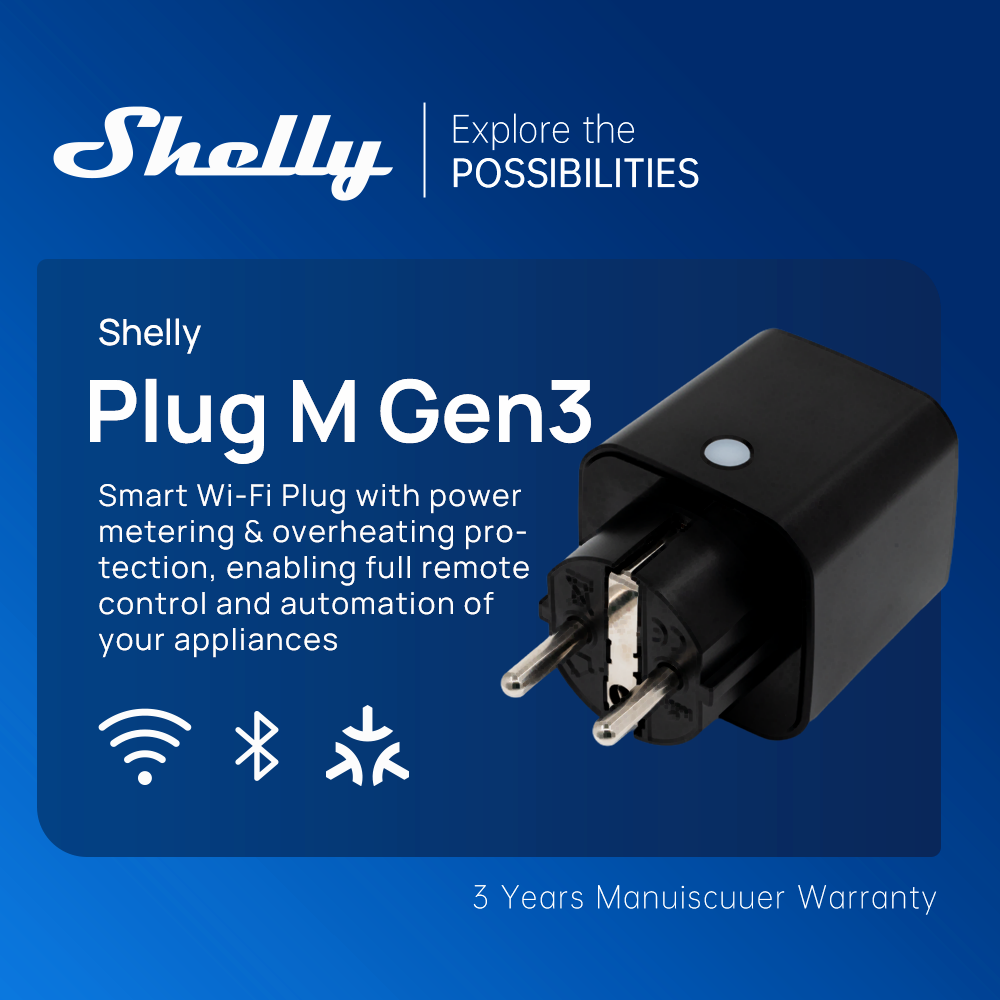 Shelly Plug M Gen3 WiFi Smart  - Shelly Relay Module 리뷰 및 가격