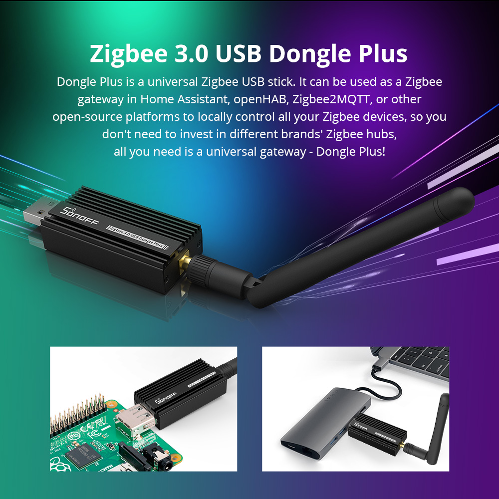 SONOFF Zigbee 3.0 USB Dongle P - Zigbee Coordinator Stick 리뷰 및 가격