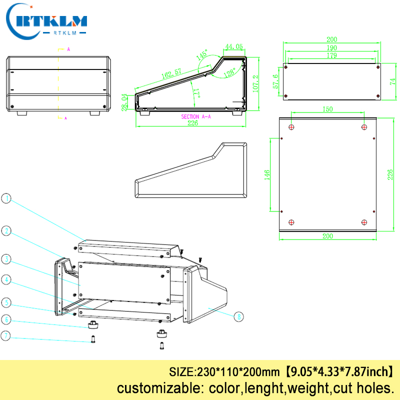 DIY Iron Electric Box 230x110x - Home Automation Diy Projects 리뷰 및 가격
