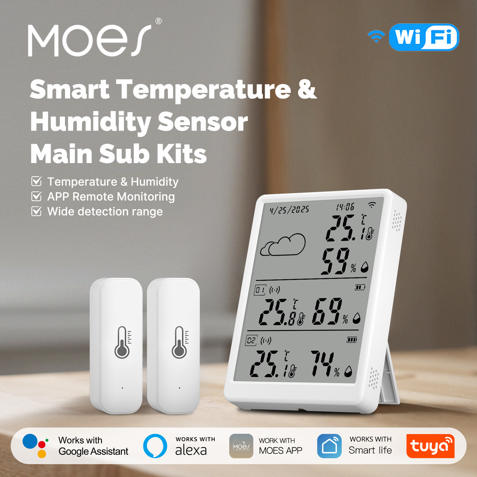 MOES Tuya WiFi RF433 Smart Tem - Smart Home Automation Diy 리뷰 및 가격