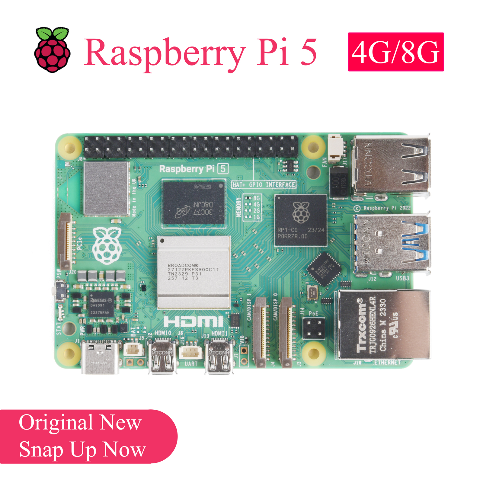 1PCS Original Raspberry Pi 5 4 - Diy Home Automation Raspberry Pi 리뷰 및 가격