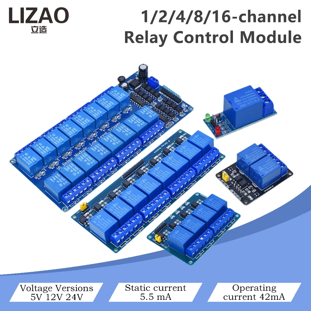 5V/12V/24V 1/2/4/8/16 Channel  - Home Automation Diy Projects 리뷰 및 가격