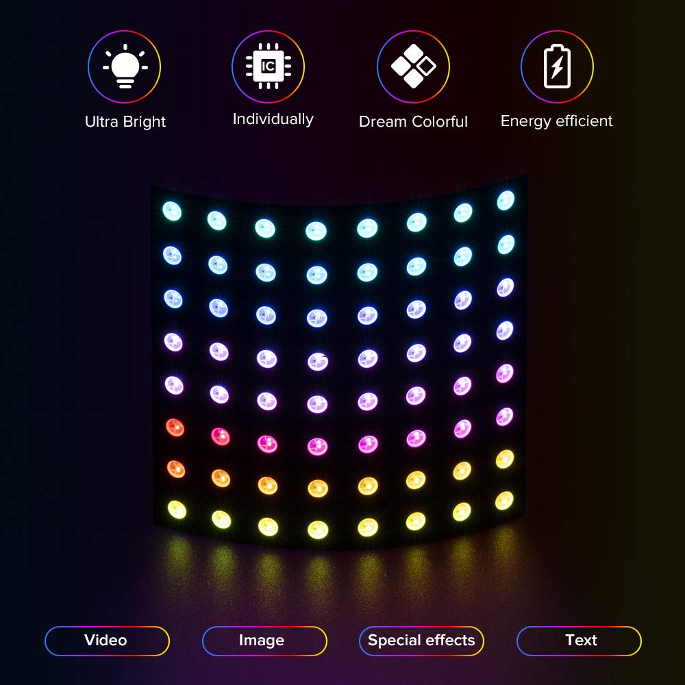 WS2812 LED 5050 RGB 8x8 64 Bit - Rgb Led Matrix 8X8 리뷰 및 가격