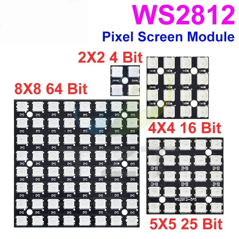 NEW WS2812 LED 5050 RGB 8x8 LE - Rgb Led Matrix 8X8 리뷰 및 가격