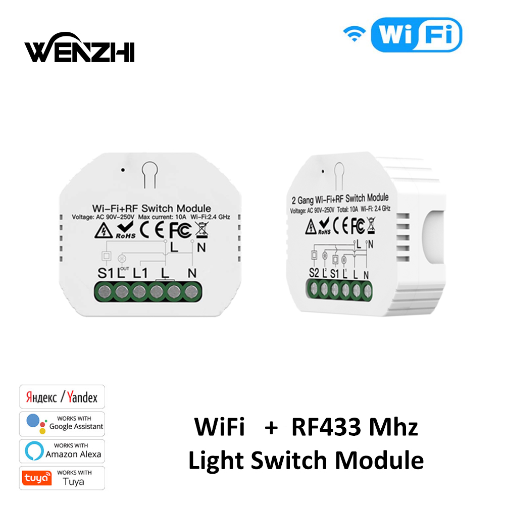 1/2Gang Light Switch DIY Modul - Home Automation Panel Diy 리뷰 및 가격