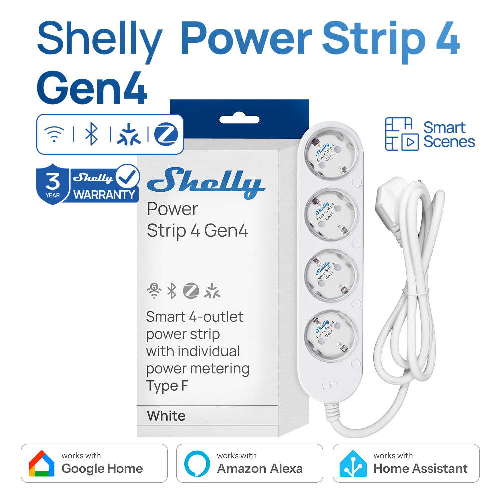 Shelly Power Strip 4 Gen4 Smar - Shelly Relay Module 리뷰 및 가격